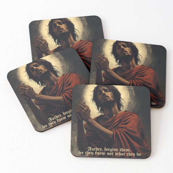 Item preview, "Father, forgive them; for they know not what they do." JesusChrist quote, Holy Bible designed and sold by Filologica.
