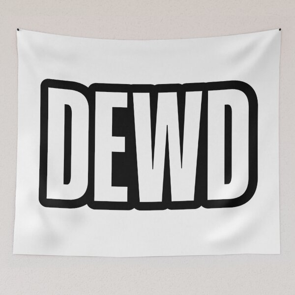 Item preview, Dewd, Outline Bold designed and sold by Memes N Lore .