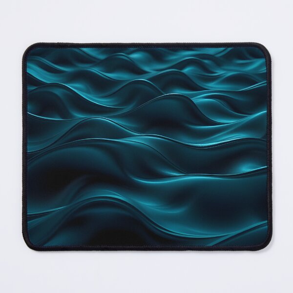 Item preview, Abstract Dark Teal Liquid Waves Background designed and sold by homydesign.