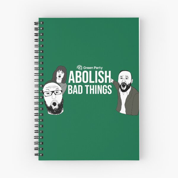 Item preview, Abolish Bad Things designed and sold by The Politics Shop.