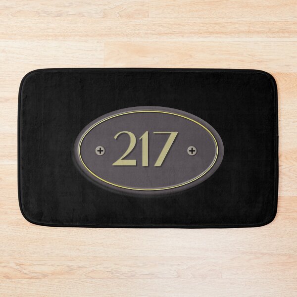 Item preview, Stanley Hotel Door Sign room 217 : The Shining designed and sold by Hair-brained  Haberdasher.