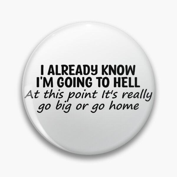 Item preview, I already know I'm going to hell. At this point it's really go big or go home designed and sold by the-craft-shop.