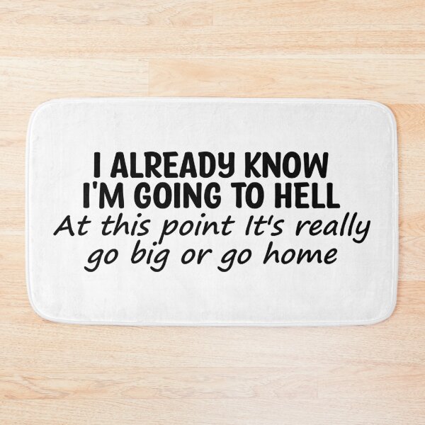 Item preview, I already know I'm going to hell. At this point it's really go big or go home designed and sold by the-craft-shop.