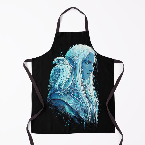 Item preview, Celestial Elf and Falcon – Mystic Fantasy Art designed and sold by TicoTuftCR.
