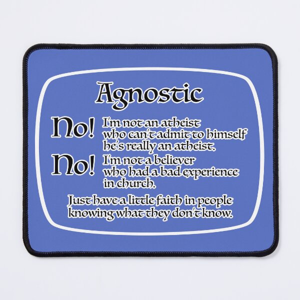 Item preview, Agnostic No! designed and sold by mntimg.