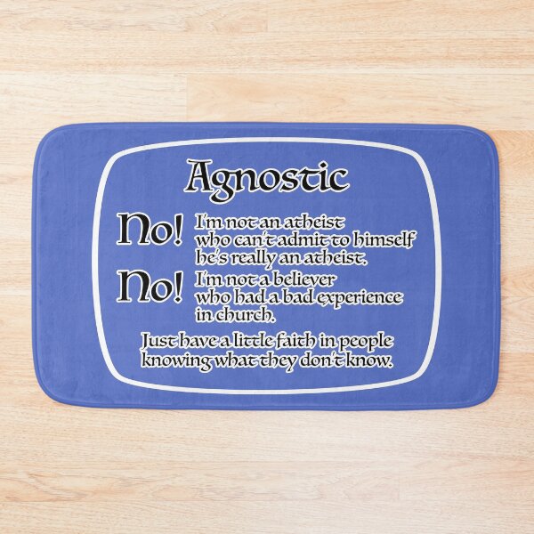 Item preview, Agnostic No! designed and sold by mntimg.