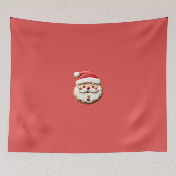 Item preview, Gingerbread Santa Claus Cookie - Cute Frosted Christmas Baking Treat designed and sold by AOG-DESIGNS.
