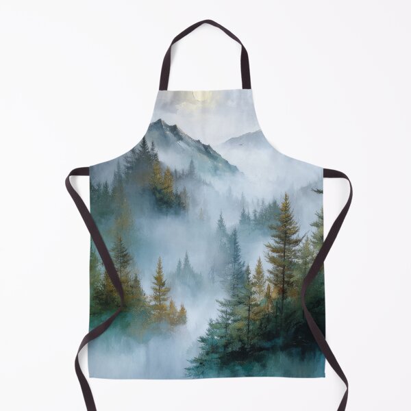 Item preview, Wanderlust Misty Pines Foggy Tranquil Forest Beauty designed and sold by scicilysimonee.