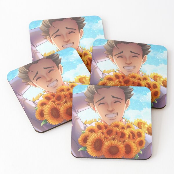 Item preview, Phoenix Wright Sunflower Fields designed and sold by heck-em.