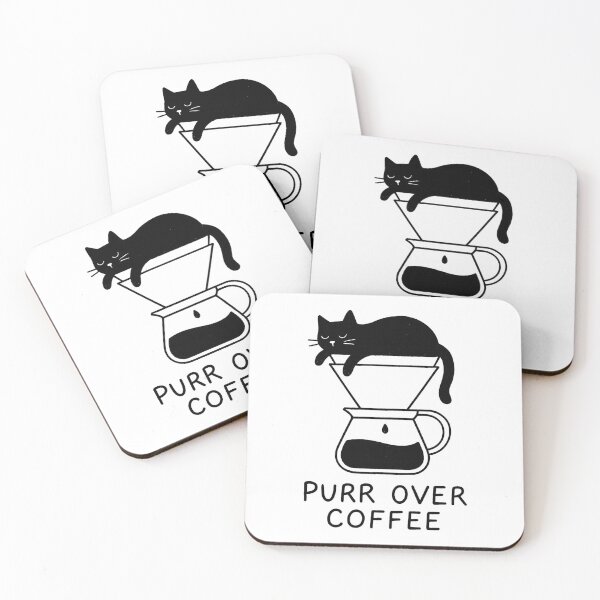 Item preview, Purr Over Coffee designed and sold by OthersideCoffee.