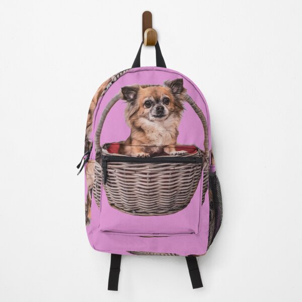 Item preview, Cute Chihuahua in a basket by elbvue designed and sold by elbvue.
