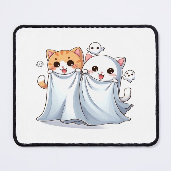 Item preview, kittys with gost designed and sold by sadgecat.