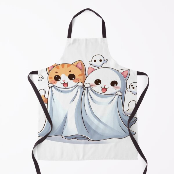 Item preview, kittys with gost designed and sold by sadgecat.