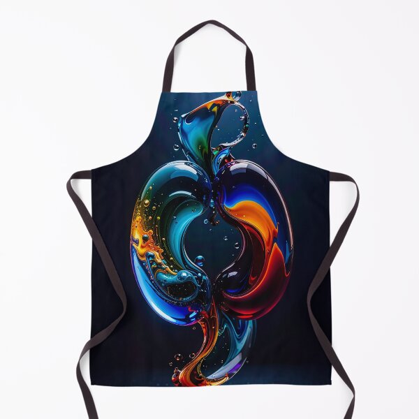 Item preview, Twin Glass Flow – Symmetric Fluid Sculpture designed and sold by NizuCaCi.