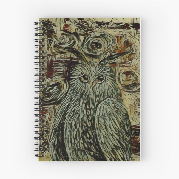 Item preview, Owl in Love - digital modified Print designed and sold by JoyfulNiftyArt.
