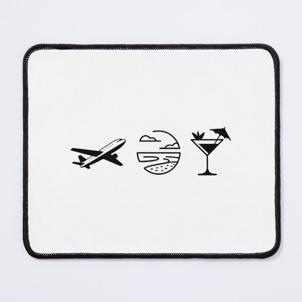 Item preview, Airplane, beach, cocktail... The dream life designed and sold by P2Genies.