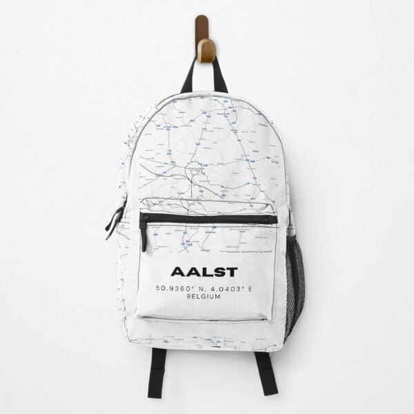 Item preview, Aalst Belgium Map | Minimalist Black and White Street Map Poster designed and sold by RM-Journey.