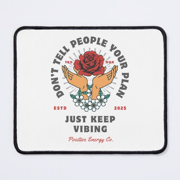 Item preview, Don't Tell People Your Plan designed and sold by The Vibed Soul.