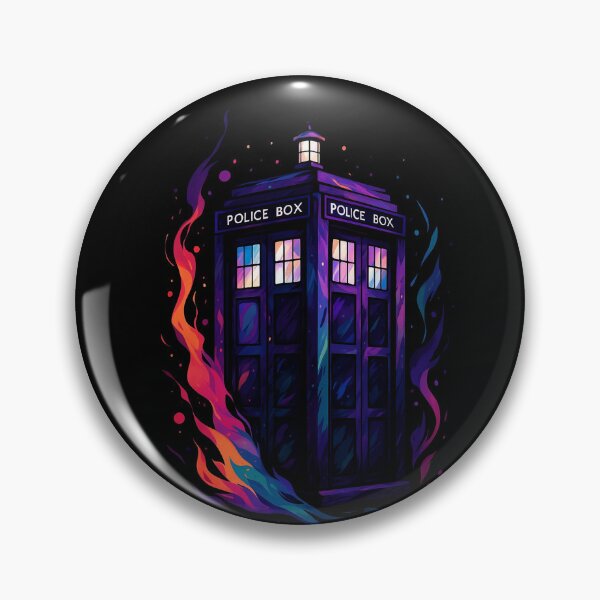 Item preview, Neon TARDIS designed and sold by SYYmas.