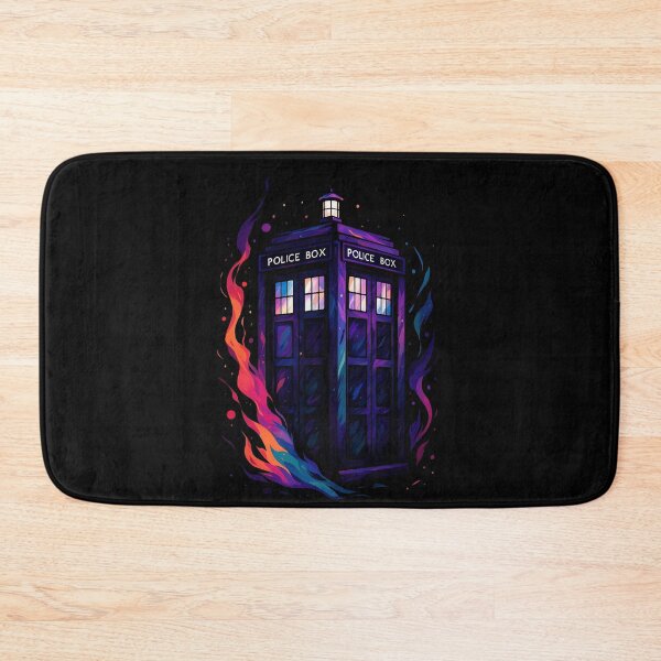 Item preview, Neon TARDIS designed and sold by SYYmas.