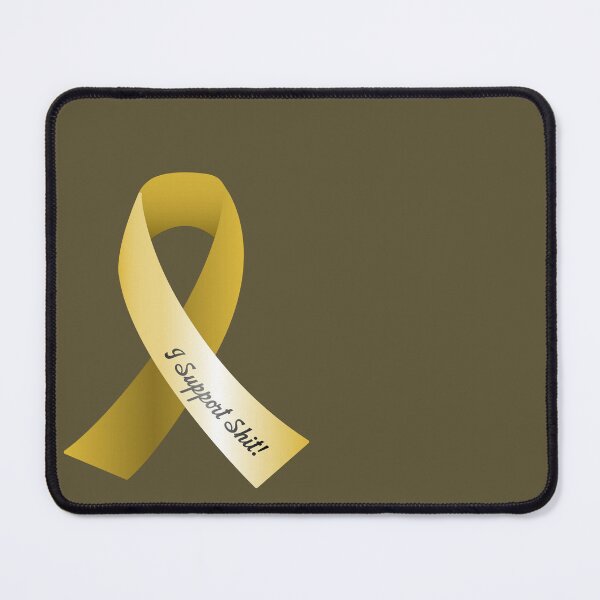 Item preview, Support Shit! Ribbon designed and sold by Hair-brained Haberdasher.