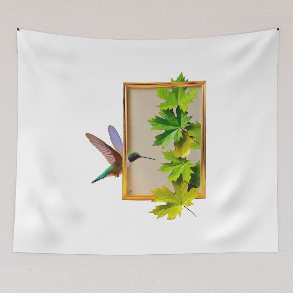 Item preview, Hummingbird Escaping Frame designed and sold by Anas Arts.