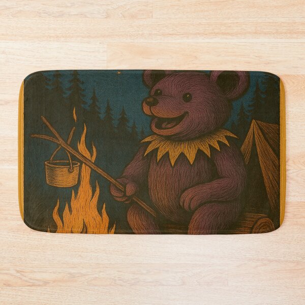 Item preview, Camping Bear designed and sold by AlBinda.