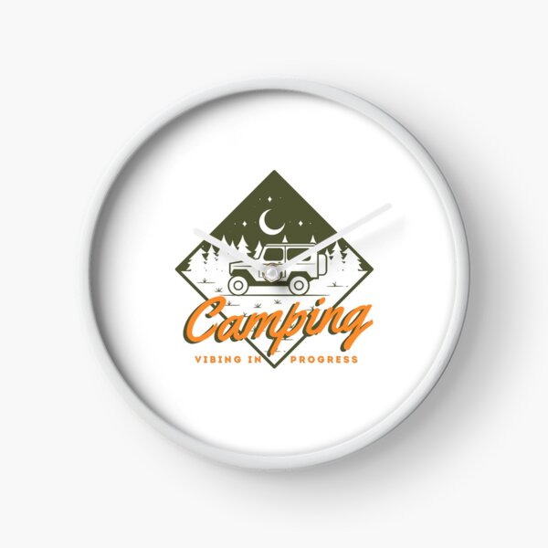 Item preview, Camping Vibing in Progress designed and sold by The Vibed Soul.