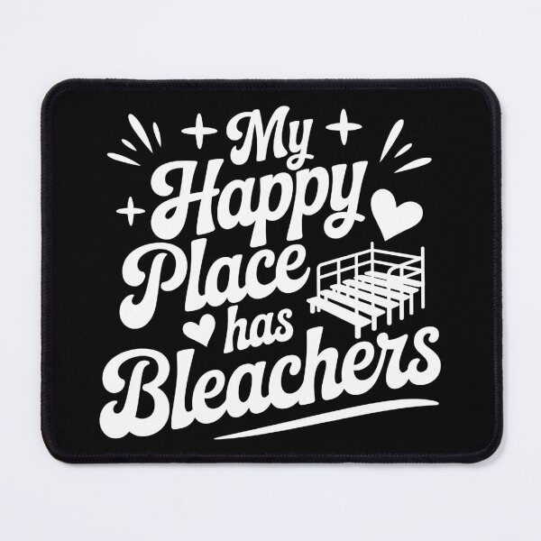 Item preview, My Happy Place Has Bleachers designed and sold by theartfulaspie.