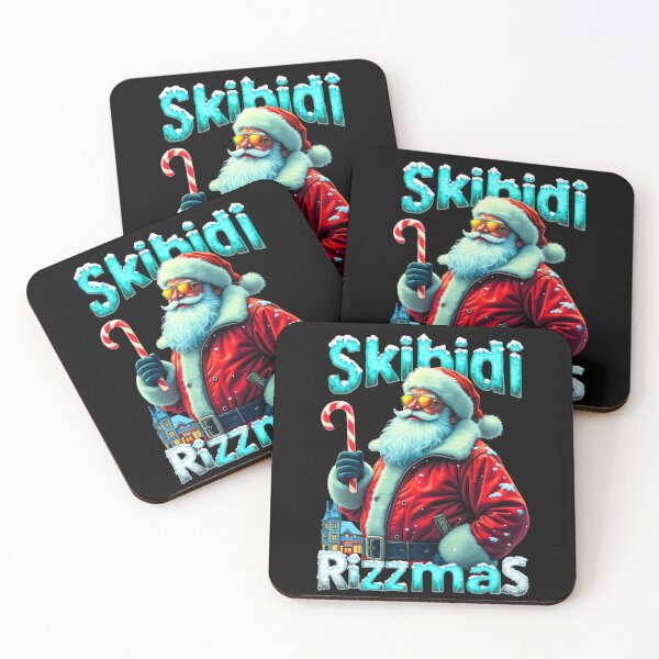Item preview,   Skibidi rizzmas cool santa merry christmas 2025 designed and sold by VividDripCo.