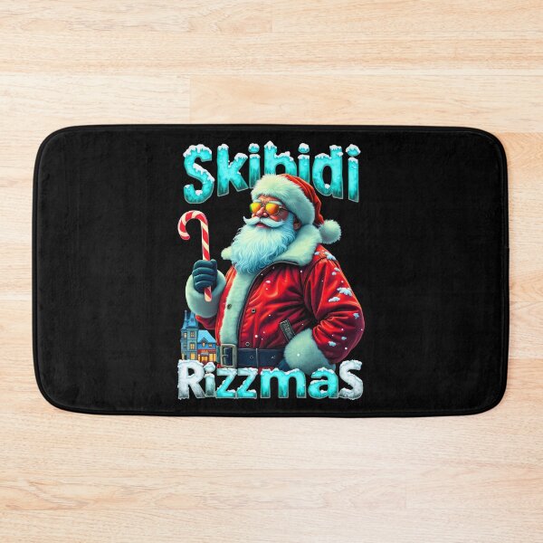 Item preview,   Skibidi rizzmas cool santa merry christmas 2025 designed and sold by VividDripCo.