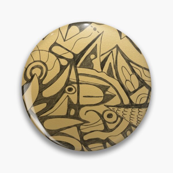 Item preview, Abstract Gold Sun King designed and sold by brightcloudart.