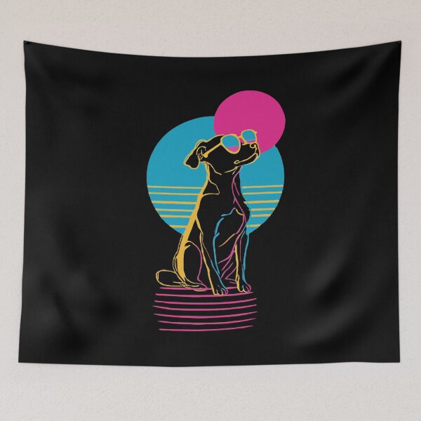 Item preview, Sunset Miami Doggo designed and sold by Gkinoki.