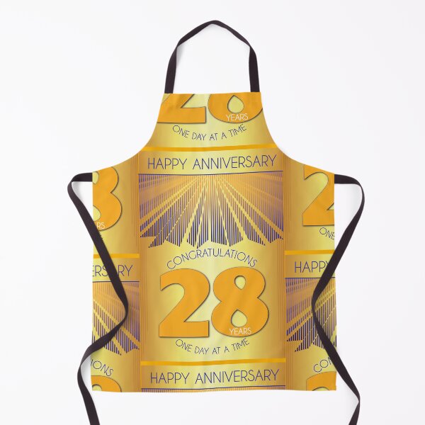 Item preview, 28 Year Golden Ray One Day At A Time Anniversary designed and sold by ApexDesigners.