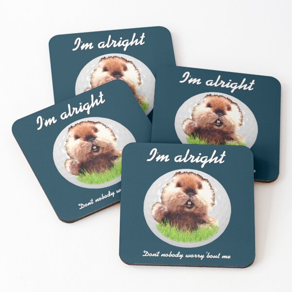 Item preview, I_m Alright Caddyshack Homage Gopher Kenny Loggins t Active  designed and sold by ipvolbetol.