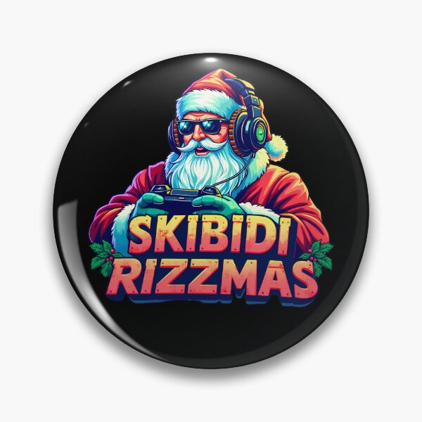 Item preview,  Skibidi rizzmas gaming santa merry christmas 2025 designed and sold by VividDripCo.
