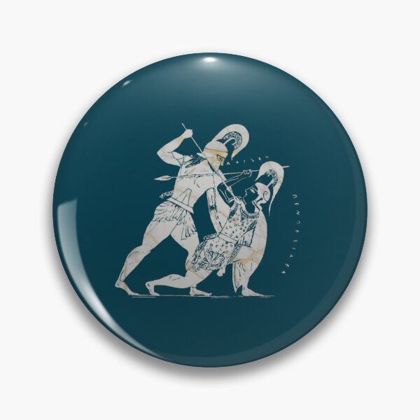 Item preview, Achilles kills Penthesilea, Queen of the Amazons (4) designed and sold by autumnsten.