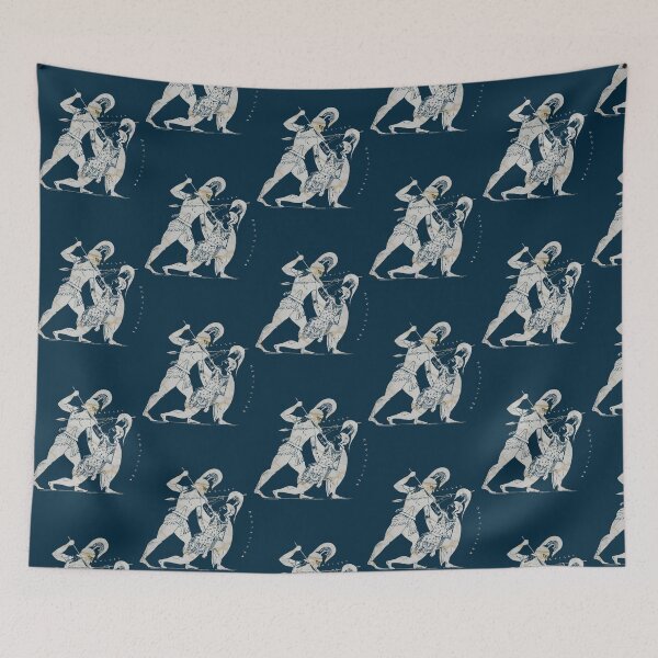 Item preview, Achilles kills Penthesilea, Queen of the Amazons (4) designed and sold by autumnsten.