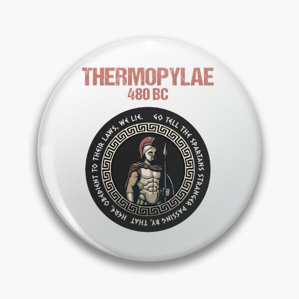 Item preview, Battle of Thermopylae Epitaph Spartan Hoplite designed and sold by autumnsten.
