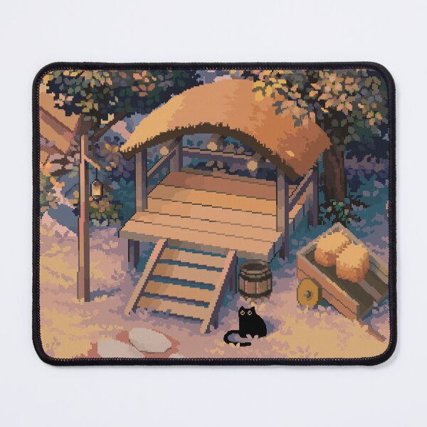 Item preview, Pixel Cat In the Evening designed and sold by PixelMaw Store.