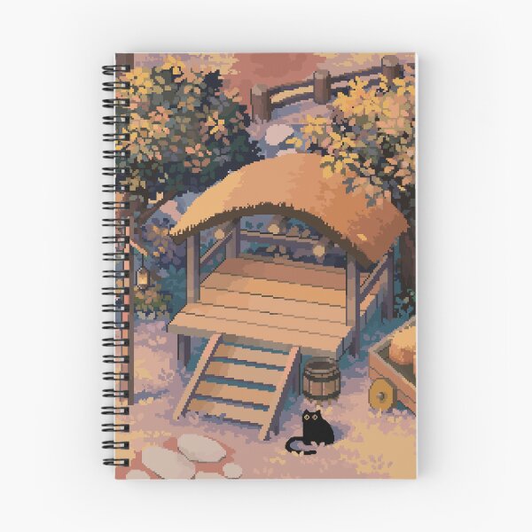 Item preview, Pixel Cat In the Evening designed and sold by PixelMaw Store.