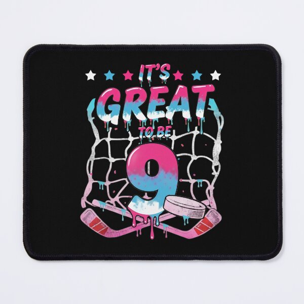 Item preview, It’s Great to Be 9 Hockey Shirt designed and sold by LashondaGreen89.