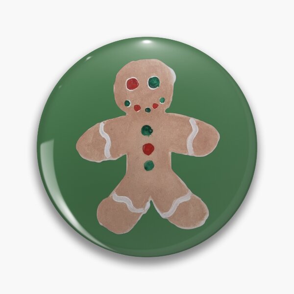 Item preview, Watercolor Gingerbread Man designed and sold by nickiibird.