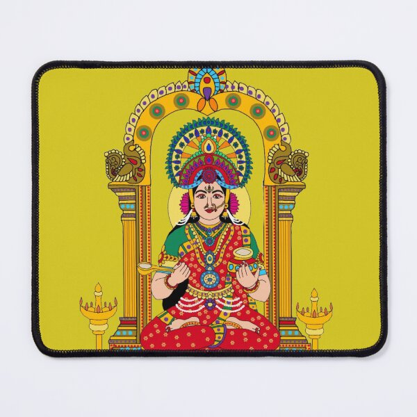 Item preview, Goddess Annapurna – Devi of Food & Prosperity Art designed and sold by Harshit_Digital_Arts.