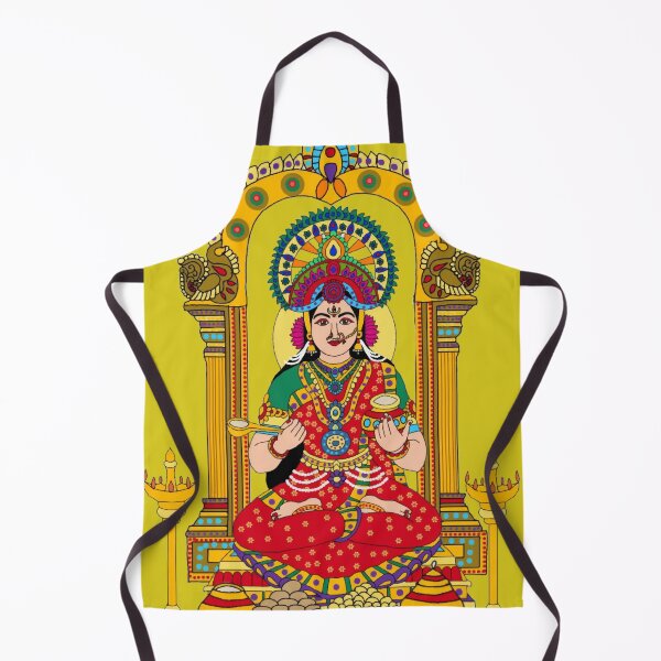 Item preview, Goddess Annapurna – Devi of Food & Prosperity Art designed and sold by Harshit_Digital_Arts.