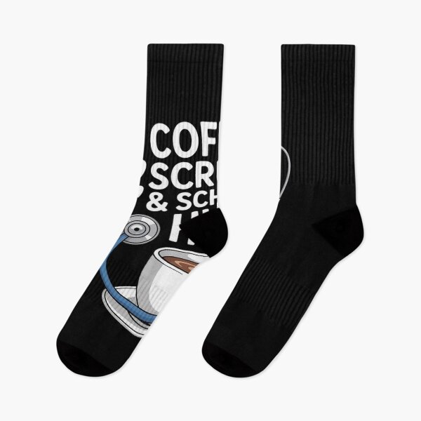 Item preview, Coffee Scrubs & School Hugs Nursing School Nurse Funny designed and sold by LeeEvans222.