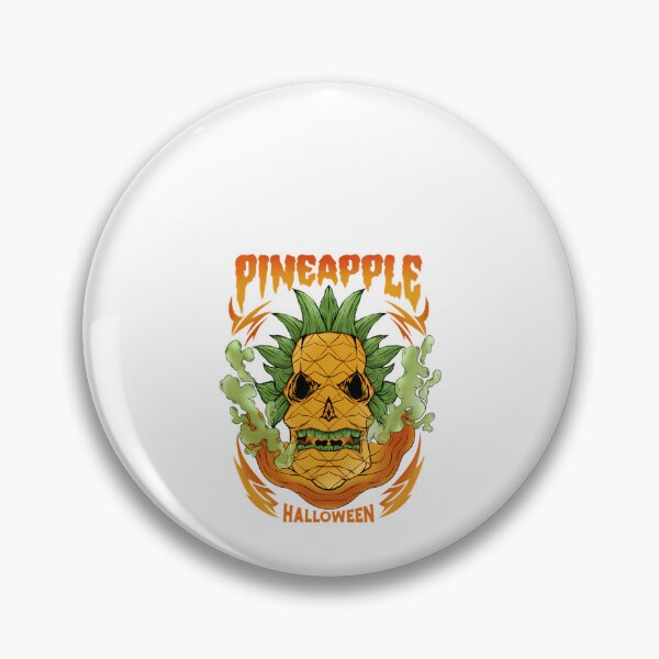 Item preview, Pineapple Skull Halloween designed and sold by LanesStewart.