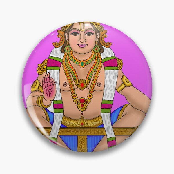 Item preview, Lord Ayyappa – Sabarimala Deity Devotional Artwork designed and sold by Harshit_Digital_Arts.