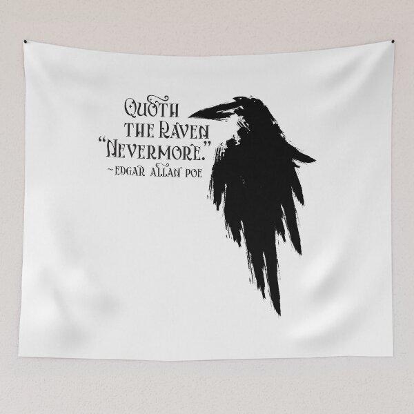 Item preview, The Raven Nevermore Edgar Allan Poe designed and sold by Word Salad.