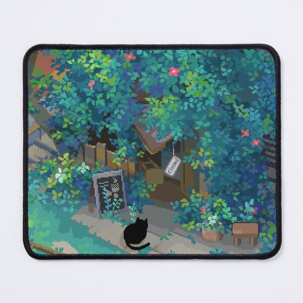 Item preview, Pixel Old Coffee Shop designed and sold by PixelMaw Store.